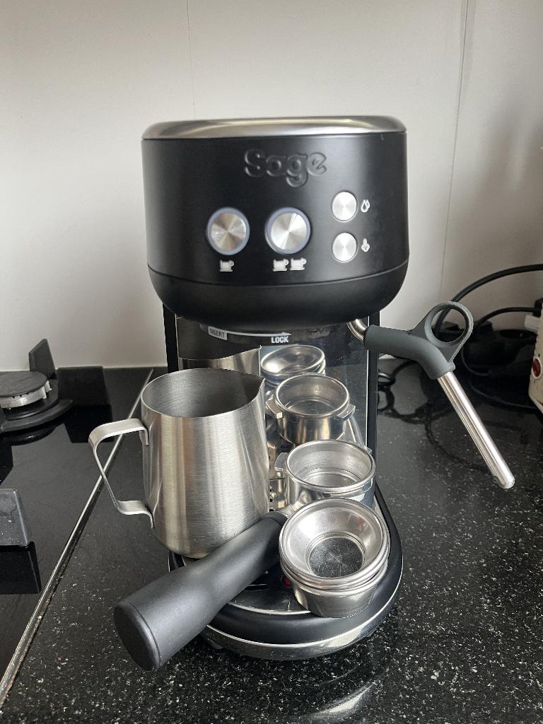 Sage Bambino Espresso Machine, Witgoed en Apparatuur, Koffiezetapparaten, Ophalen, Zo goed als nieuw, Espresso apparaat