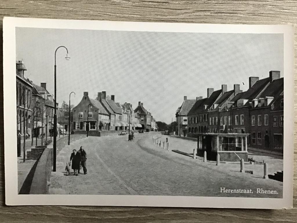 Rhenen Herenstraat    ca 1965-70, Ophalen of Verzenden, 1960 tot 1980, Ongelopen, Utrecht