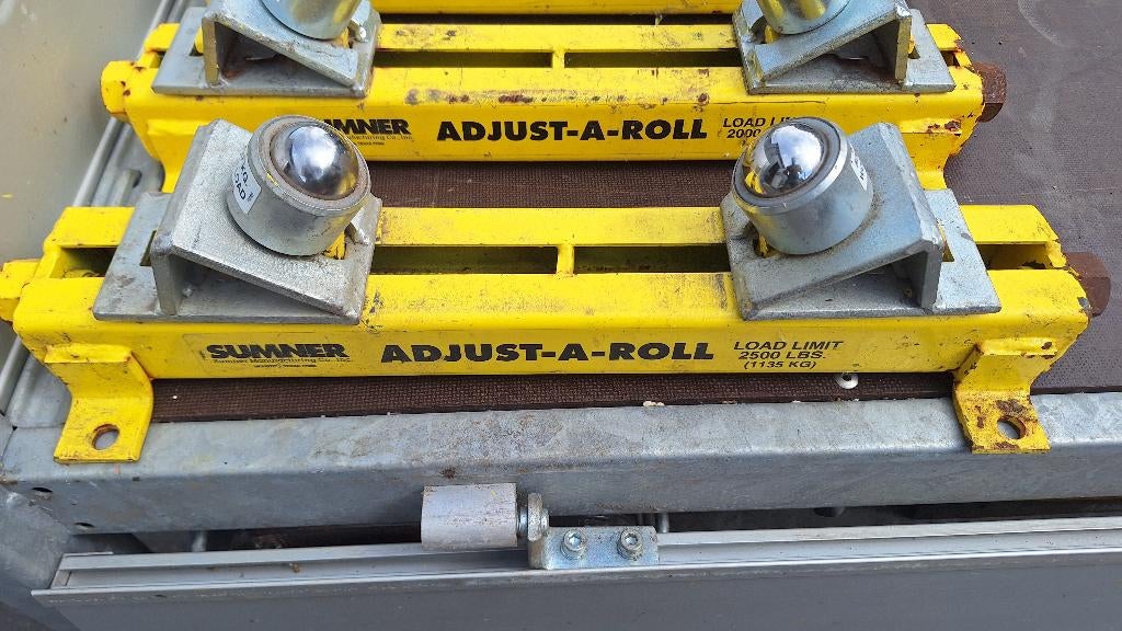16x Airgas Sumner Ajust-A-Roll Pijprollers tafel, Ophalen, ., Zo goed als nieuw, .