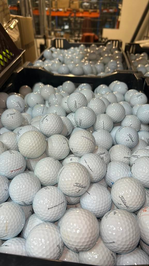 50 Stuks Titleist Pro V1 Beste Kwaliteit, Sport en Fitness, Golf, Ophalen of Verzenden, Zo goed als nieuw, Bal(len)