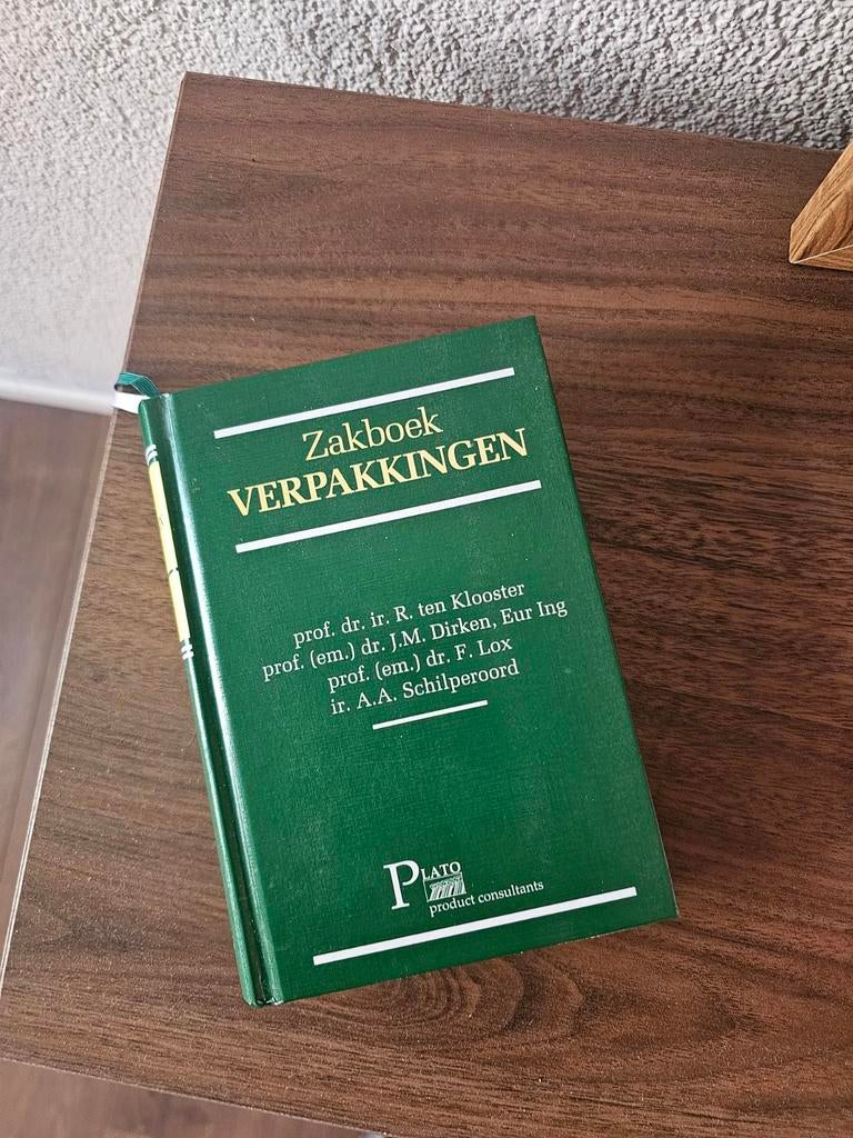 Zakboek verpakkingen, Ophalen of Verzenden, Overige uitgevers, Nederlands