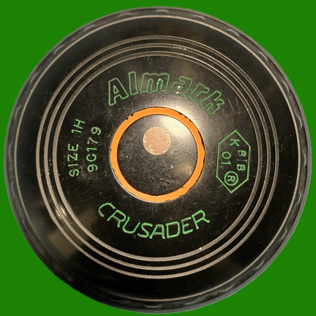 Bowls Ballen, Almark Crusader  1Heavy, set van 4 bowls, Sport en Fitness, Bowlen, Ophalen of Verzenden, Gebruikt, Bal