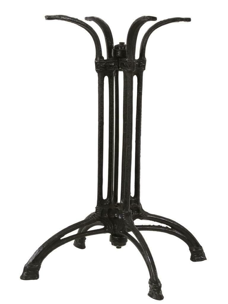 Tafelonderstel tafelpoot gietijzer 4 poot 72 cm hoog, Info@edvonline.nl, 50 tot 100 cm, Nieuw, Inductorstraat 9b Veenendaal