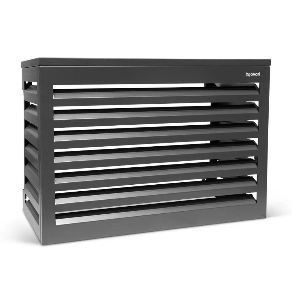 Stijlvolle Novari Airco Cover van zeer hoogwaardig aluminium, Witgoed en Apparatuur, Airco's, Nieuw, Wandairco, 100 m³ of groter