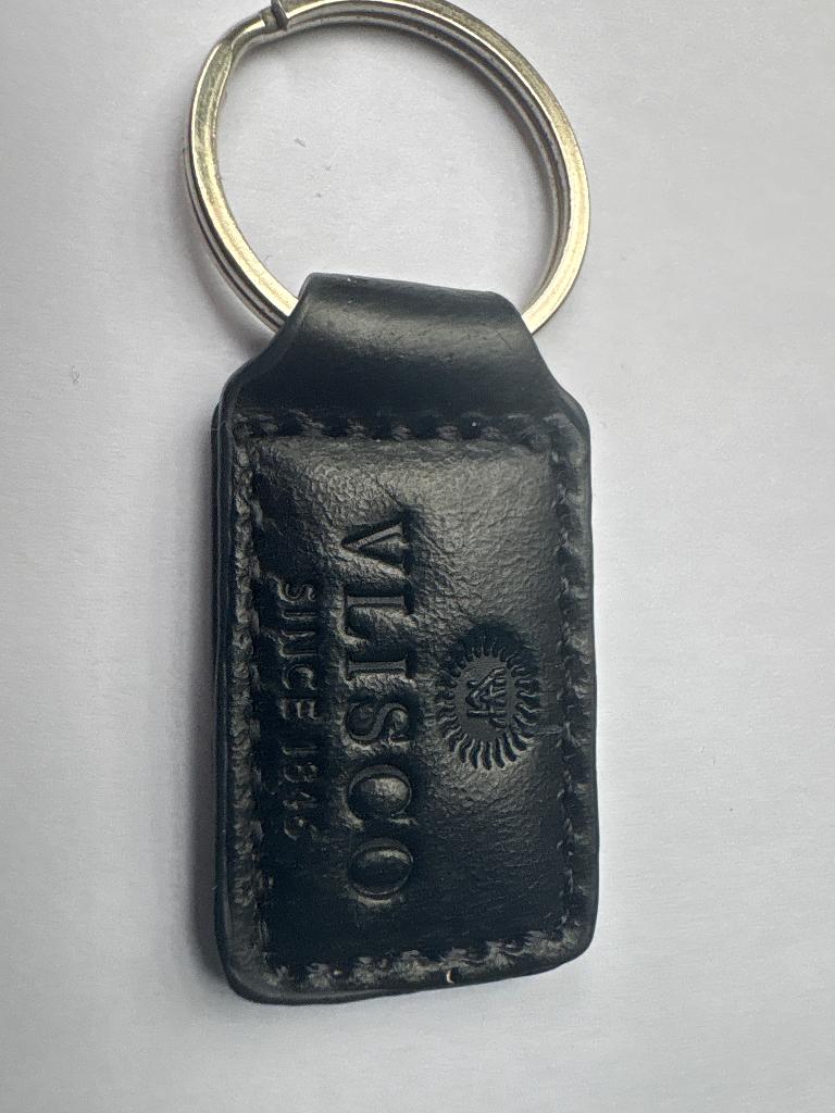 Vlisco sleutelhanger exclusief, Ophalen of Verzenden, Zo goed als nieuw, Merk, Button