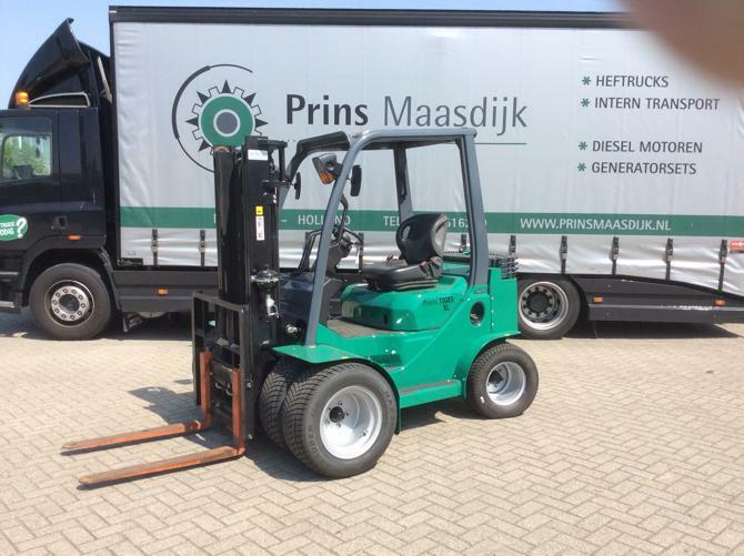 Prins Tiger 1.0 dieselvorkheftruck occasion, 1000 tot 2000 kg, Diesel, Ruwterrein