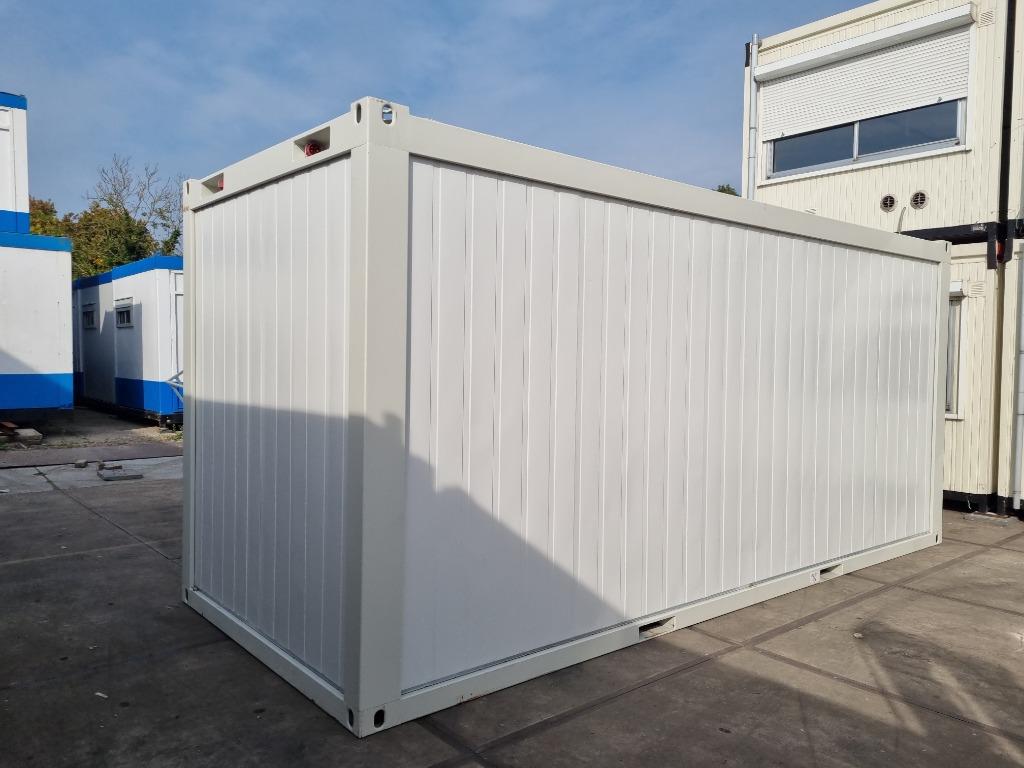 NIEUWE KANTOORUNIT 20 ft maat 2 ramen Rolluiken Dubbelglas, Ophalen