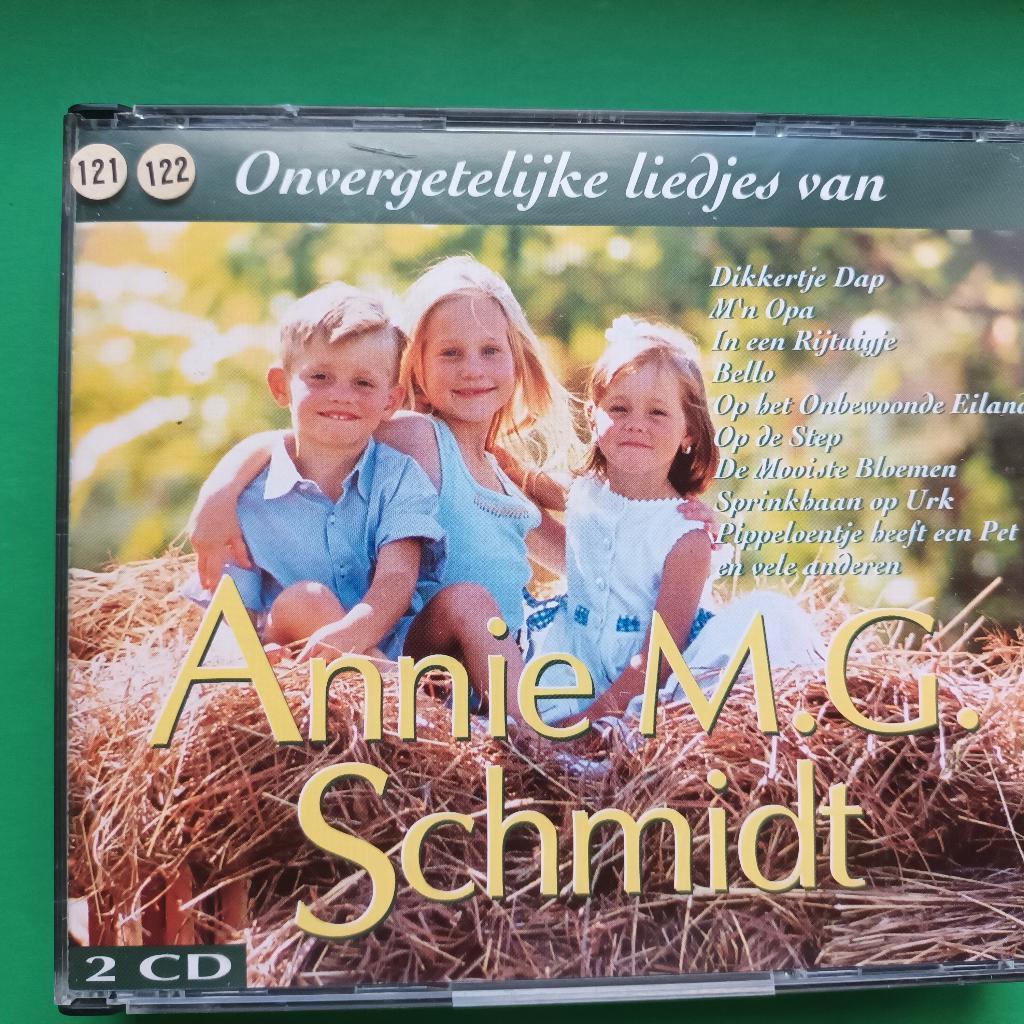 ANNIE M.G. SCHMIDT - ONVERGETELIJKE LIEDJES ( 2 X CD), Ophalen of Verzenden, Zo goed als nieuw, Muziek, 6 tot 9 jaar