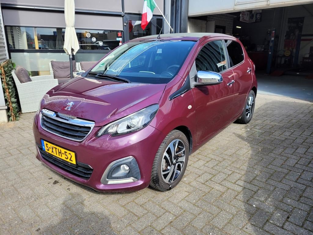 Peugeot 108 1.0 12V E-vti Allure Cabrio ,Airco 51KW 5DR 2014, Auto's, Voorwielaandrijving, Stof, Overige kleuren, 4 stoelen