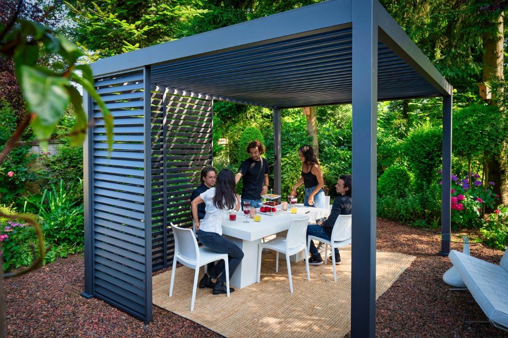 LAMELLA - Lamellen overkapping 4x3m aluminium veranda, Tuin en Terras, Overkappingen, Lamella, Nieuw, Veranda, Wetering 5a, 7641LG, Wierden