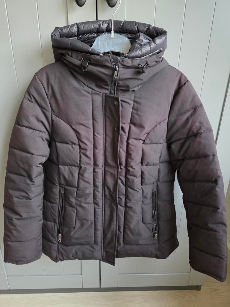 Bomont zwarte winterjas - maat 40, Kleding | Dames, Jassen | Winter, Maat 38/40 (M), Zwart, Ophalen of Verzenden, Zo goed als nieuw