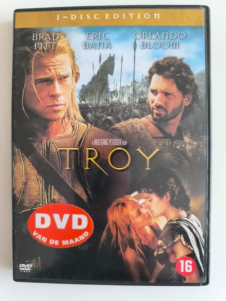 Troy DVD - Historisch Drama met Brad Pitt, Ophalen of Verzenden