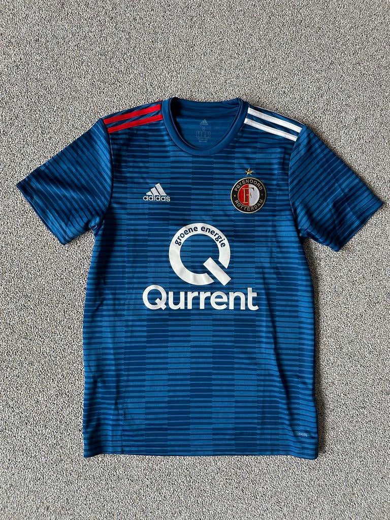 Feyenoord Shirt Blauw - Maat S, Ophalen of Verzenden, Zo goed als nieuw, Maat 46 (S) of kleiner, Blauw