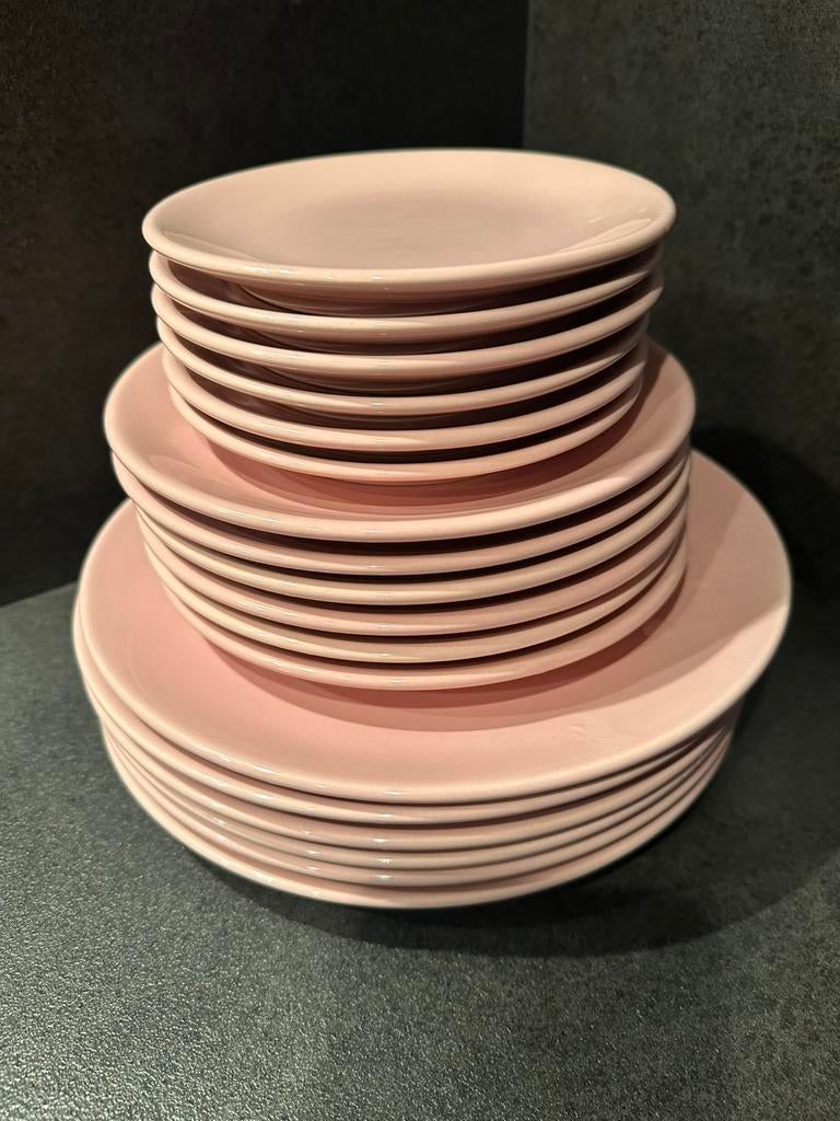 Roze hema borden, Antiek en Kunst, Ophalen of Verzenden