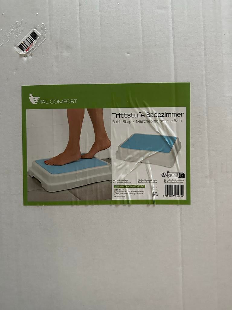 Nieuwe badkamerkruk - Vital Comfort, Huis en Inrichting, Badkamer | Badkamermeubels, Ophalen, Minder dan 50 cm, Overige typen