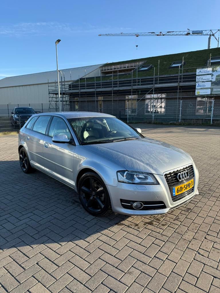 Audi a3 pro line s-line lederen bekleding 2011 nieuwe apk!, Voorwielaandrijving, Zwart, 4 cilinders, 1200 kg
