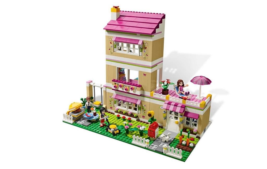 LEGO Friends 3315 Olivia's Huis - Compleet in zakjes, Ophalen of Verzenden, Gebruikt, Complete set, Lego