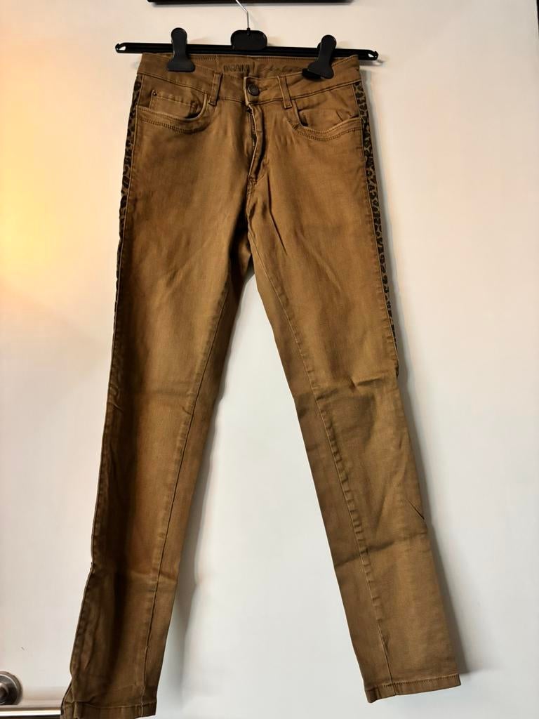 Parami broek, Bruin, Ophalen of Verzenden, Zo goed als nieuw, Maat 36 (S)