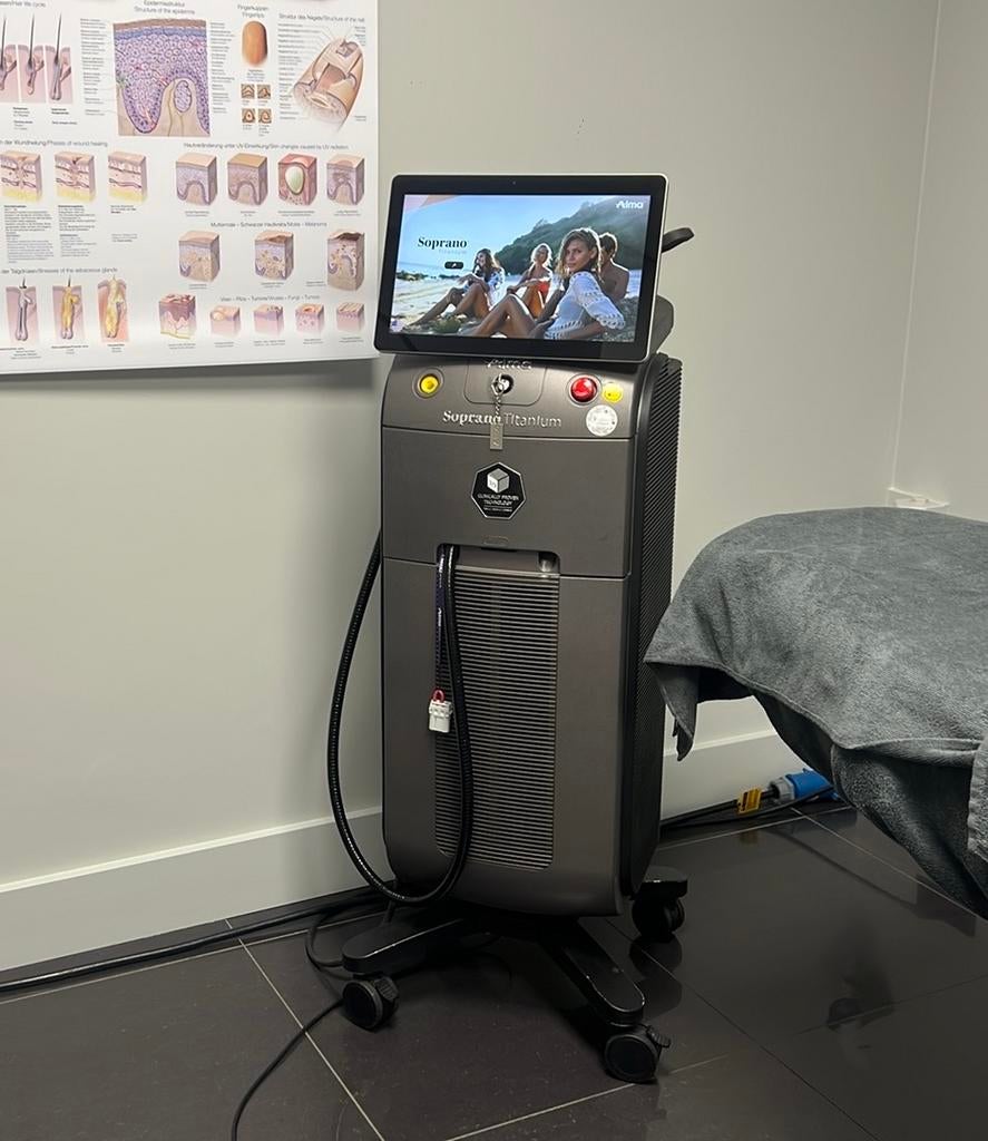 Soprano Titanium Alma Laser met 5 maanden garantie!!