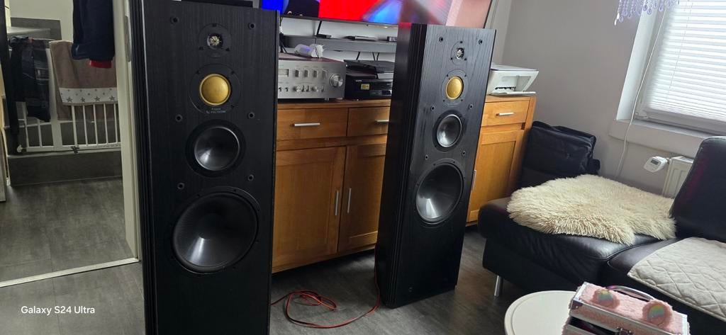 Infinity kappa 8.1 top, Ophalen of Verzenden, 120 watt of meer, Front, Rear of Stereo speakers, Overige merken