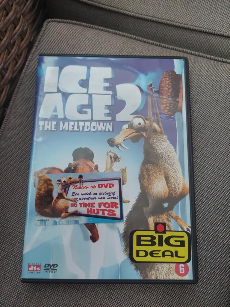 Ice Age 2: The Meltdown DVD - Big Deal Editie, Cd's en Dvd's, Dvd's | Kinderen en Jeugd, Avontuur, Gebruikt, Ophalen of Verzenden