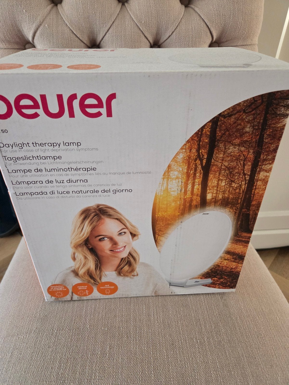 Daglichtlamp 50 Beurer, Witgoed en Apparatuur, Ophalen of Verzenden, Nieuw, Overige modellen, Minder dan 10 lampen