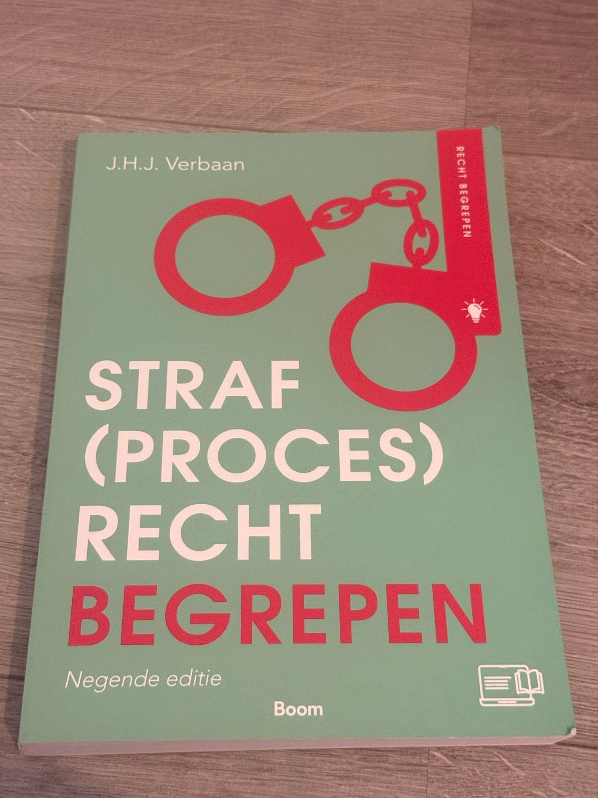 Straf(proces)recht Begrepen - J.H.J. Verbaan (9e editie), Ophalen of Verzenden, Gamma, Zo goed als nieuw, HBO