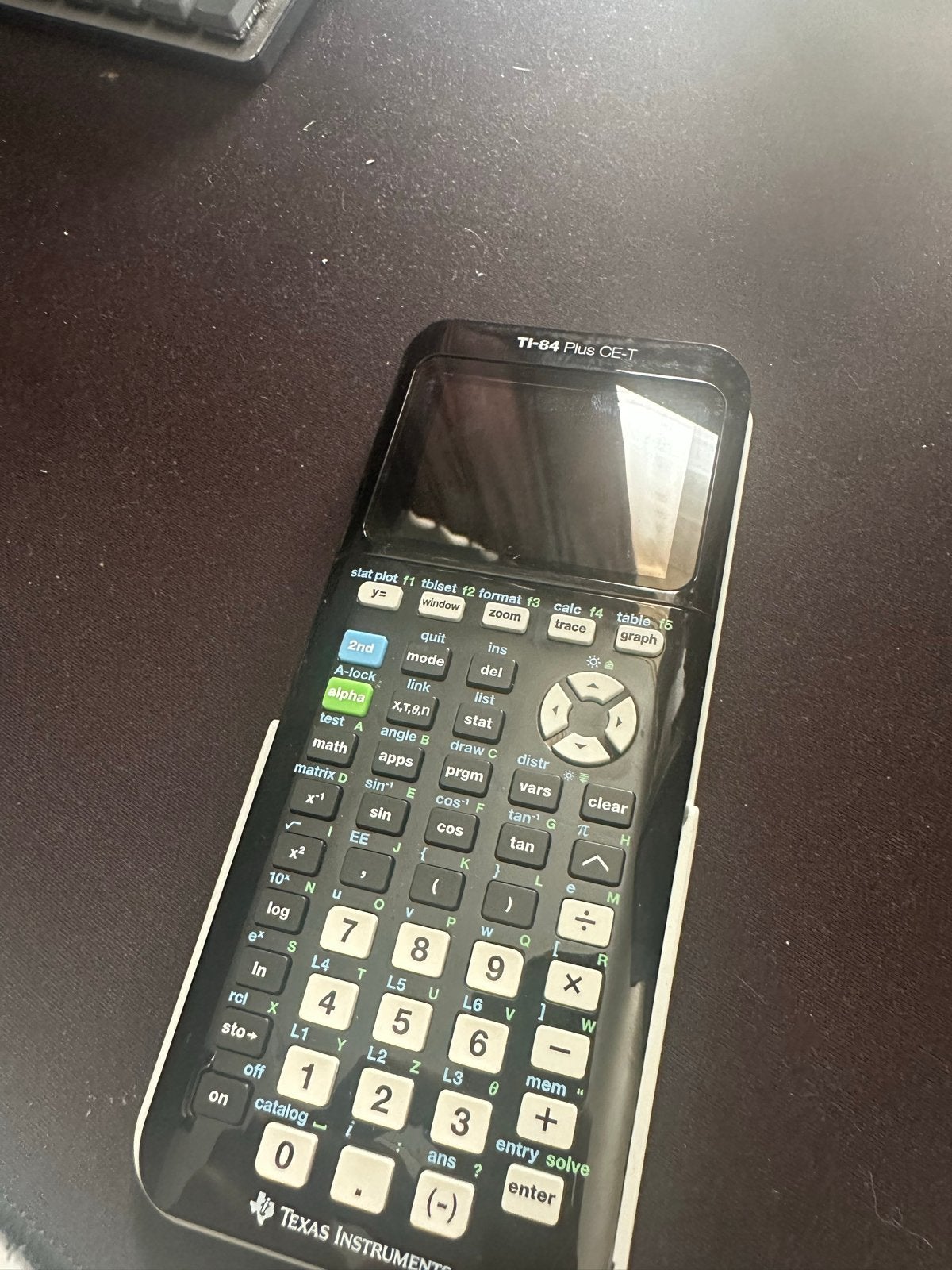 ti 84 plus ce-t grafische rekenmachine (zonder kabel), Ophalen, Grafische rekenmachine