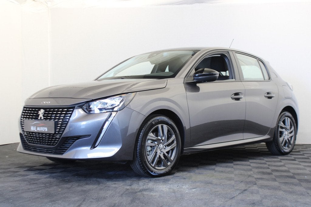 Peugeot 208 1.2 PureTech 100 Active |2-Persoons| (bj 2024), Voorwielaandrijving, Gebruikt, Zwart, 1199 cc