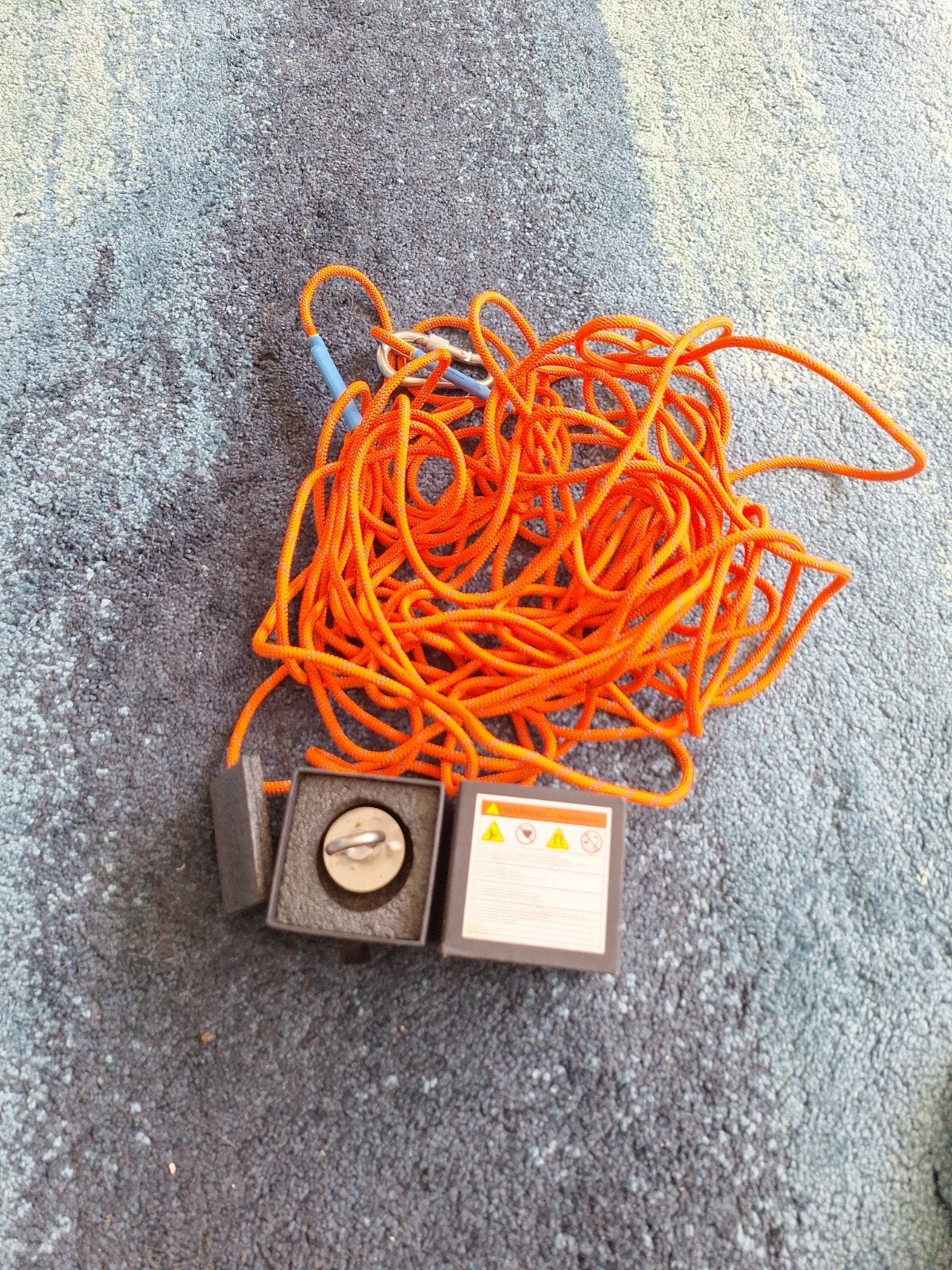 Magneetvissen Magneet Classic 110 met Touw en Doos, Hobby en Vrije tijd, Overige Hobby en Vrije tijd, Ophalen of Verzenden, Zo goed als nieuw