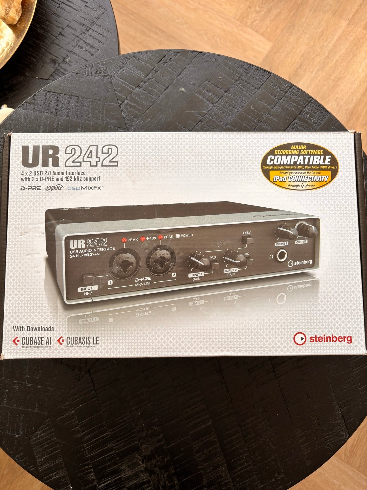 BIEDEN: Steinberg UR242 USB Audio Interface, Muziek en Instrumenten, Overige Muziek en Instrumenten, Ophalen of Verzenden, Zo goed als nieuw
