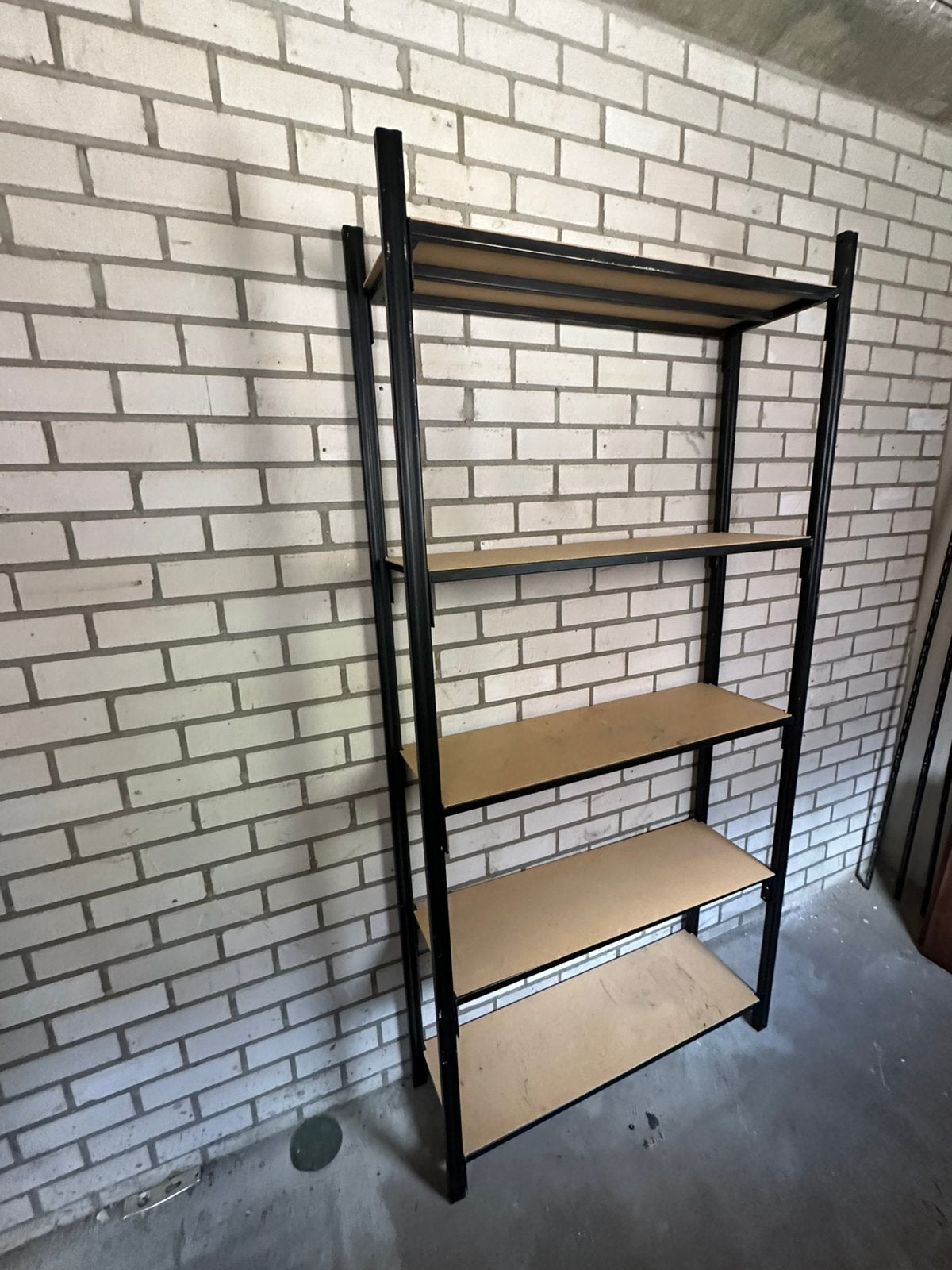 Stalen stellingkast, Ophalen, Gebruikt