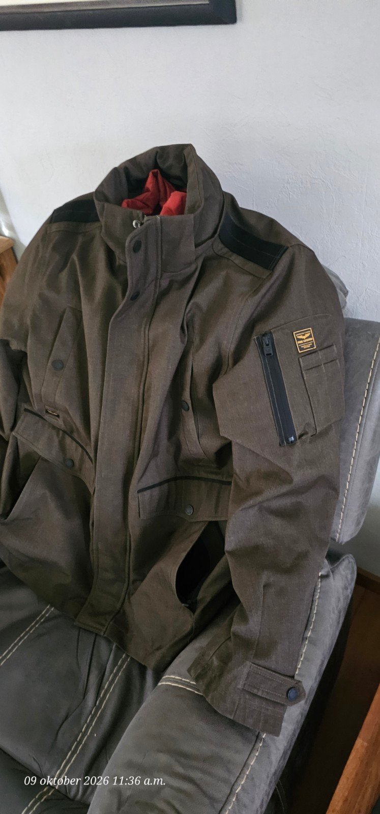 PME Legend winterjas, maat XXL, zo goed als nieuw, Ophalen, Zo goed als nieuw, Overige maten, Oranje