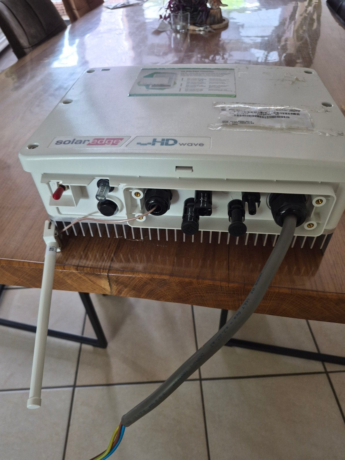 Omvormer zonnepanelen, Doe-het-zelf en Verbouw, Zonnepanelen en Toebehoren, Ophalen of Verzenden, Gebruikt, Overige typen