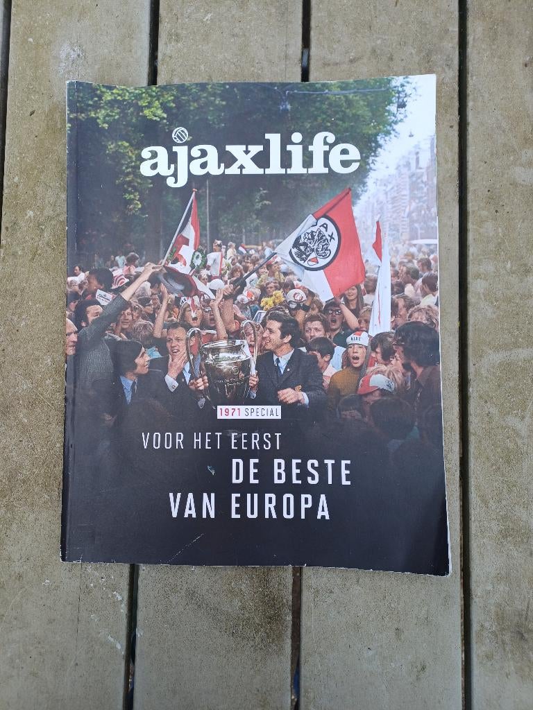 Ajaxlife eerst de beste van europa, Ophalen of Verzenden, Gelezen, Jaap Visser; Matty Verkamman, Balsport