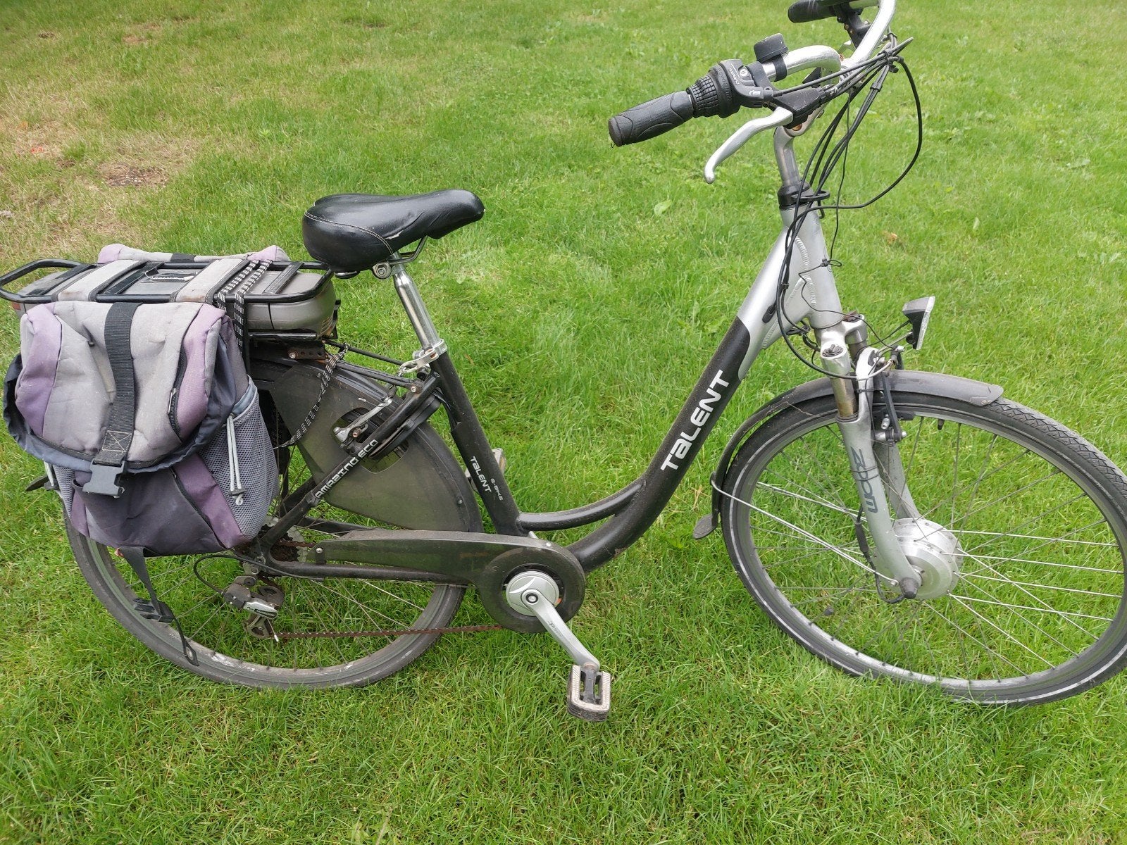 Talent elektrische fiets met fietstassen en oplader, Overige merken, Gebruikt, Ophalen of Verzenden, 51 tot 55 cm