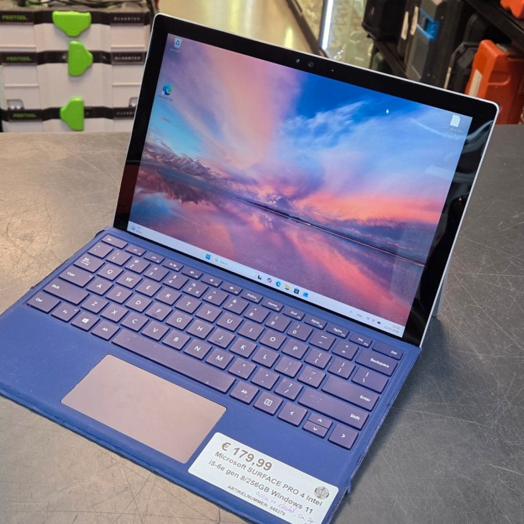 Microsoft SURFACE PRO 4 Intel i5-6e gen 8/256GB Windows 11, Microsoft, Zo goed als nieuw, Support@microsoft.com, Microsoft Corporation
One Microsoft Way
Redmond, WA 98052-6399
USA