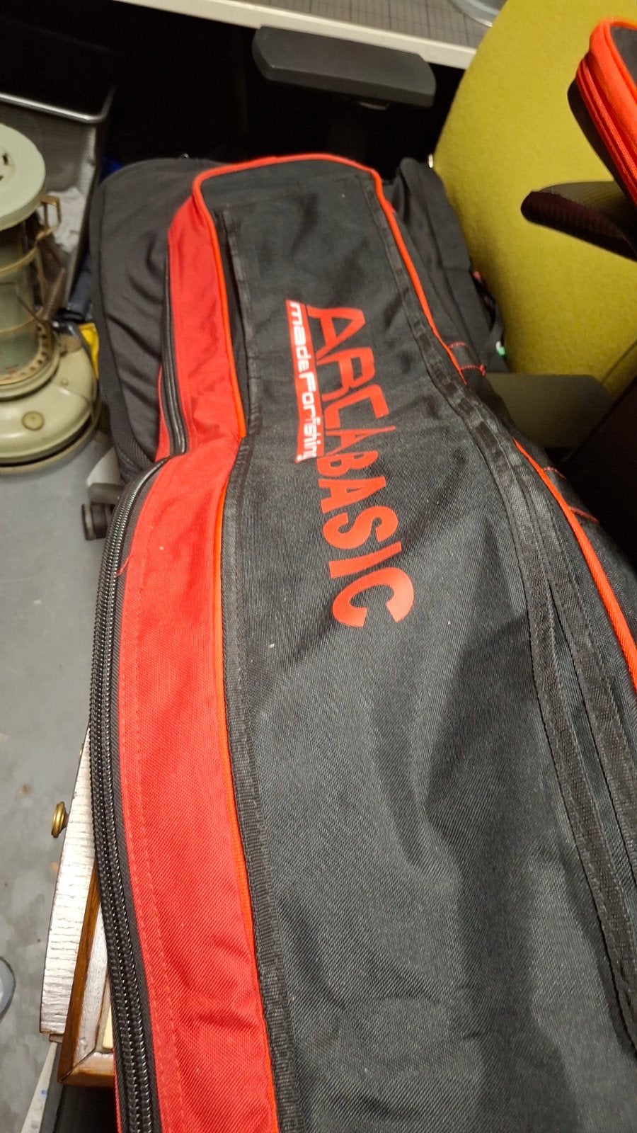 Arca hengel tas, Ophalen, Gebruikt