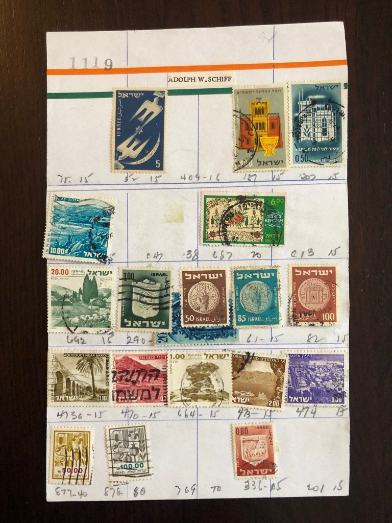 Postzegels Israël, Ophalen of Verzenden, Gestempeld, Midden-Oosten