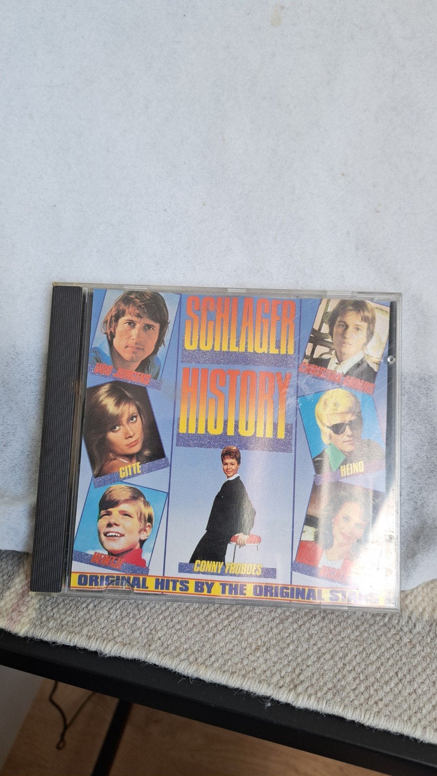 cd  Schlager History.   orig.hits ,, orig.stars, Zo goed als nieuw, Album, Schlager, Ophalen of Verzenden