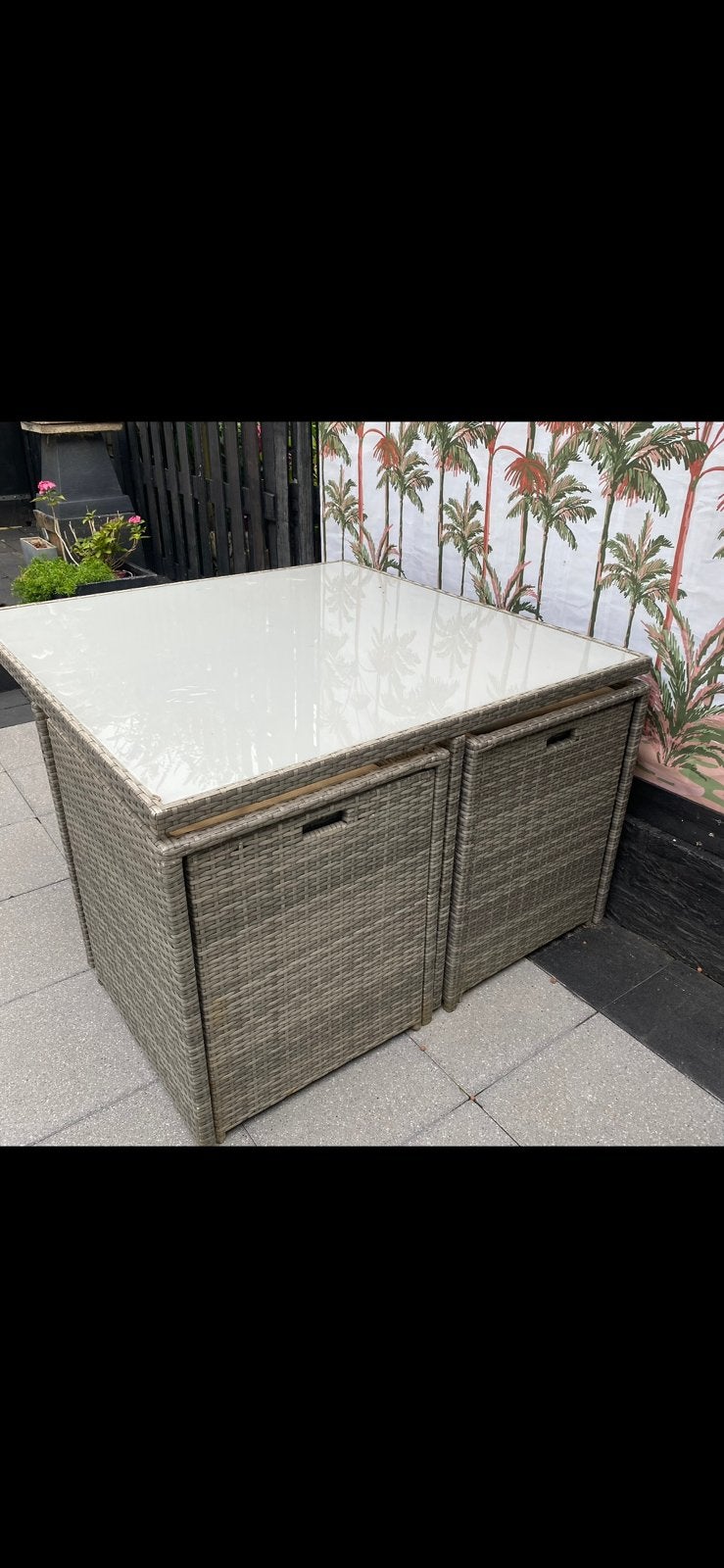 Wicker loungeset, Tuin en Terras, Tuinsets en Loungesets, Ophalen, Wicker