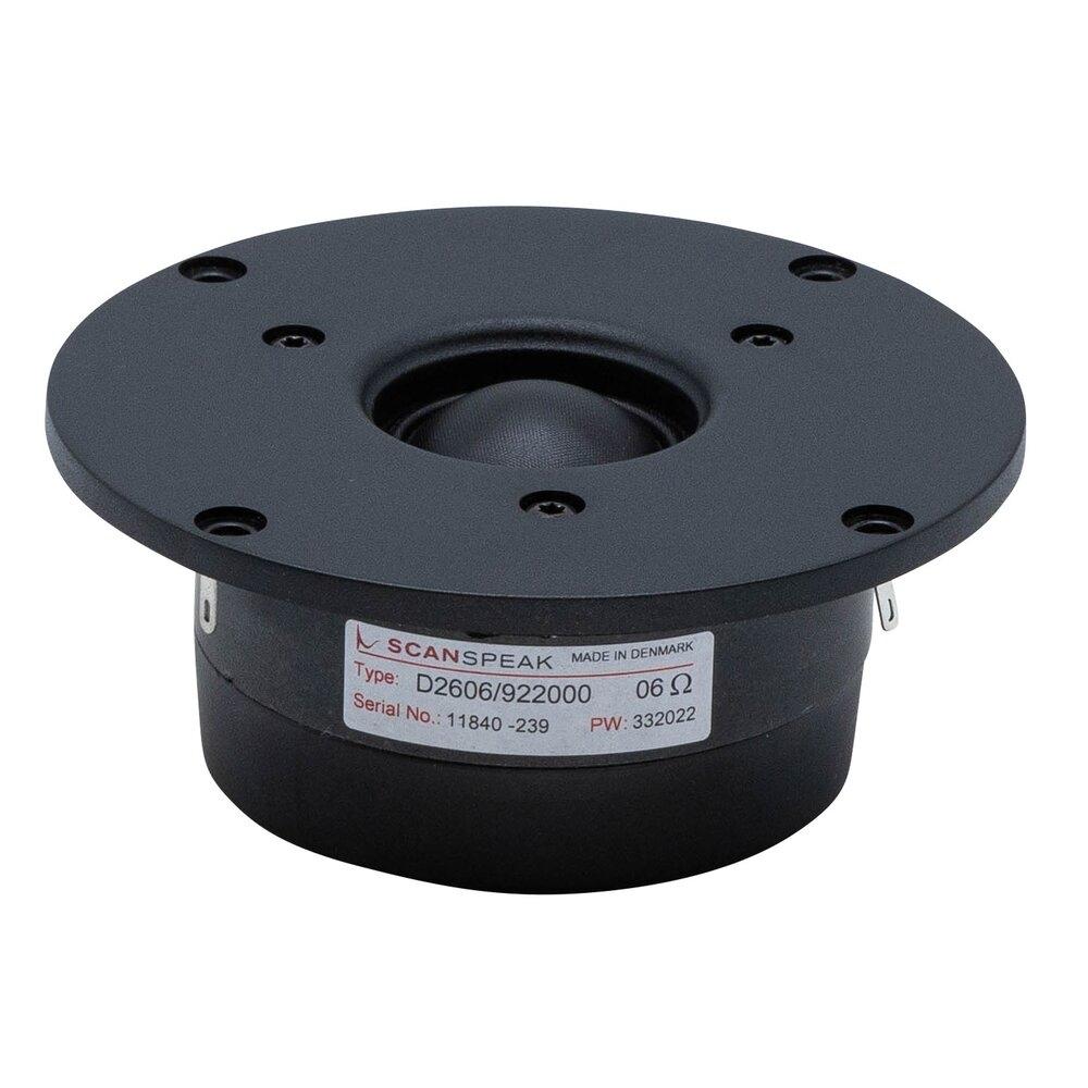 2 stuks Scan-Speak D2606/922000 Coated Textile Dome Tweete, Overige merken, Overige typen, Ophalen of Verzenden, Zo goed als nieuw