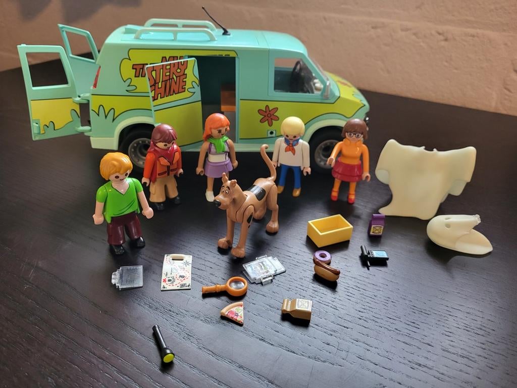 Playmobiel scooby doo bus, Ophalen