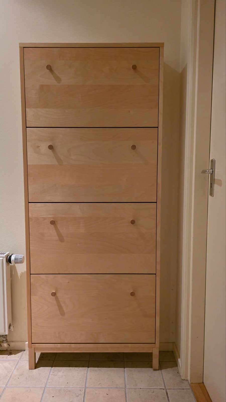 IKEA schoenenkast, 4 vakken - berkenfineer, Ophalen, Gebruikt, Modern, Scandinavisch