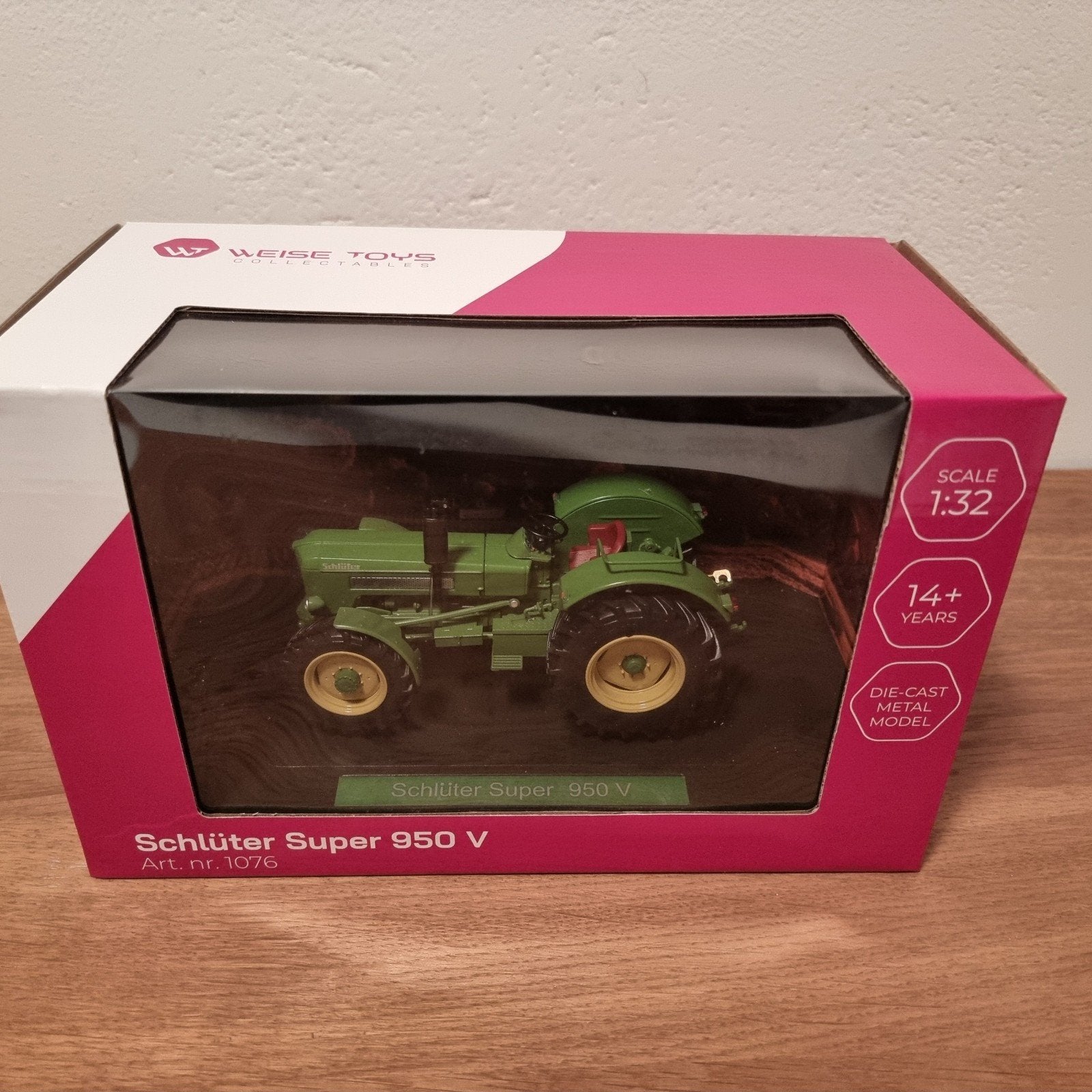 Schlüter Super 950 V Weise Toys, Ophalen of Verzenden, Nieuw, Tractor of Landbouw, Overige merken