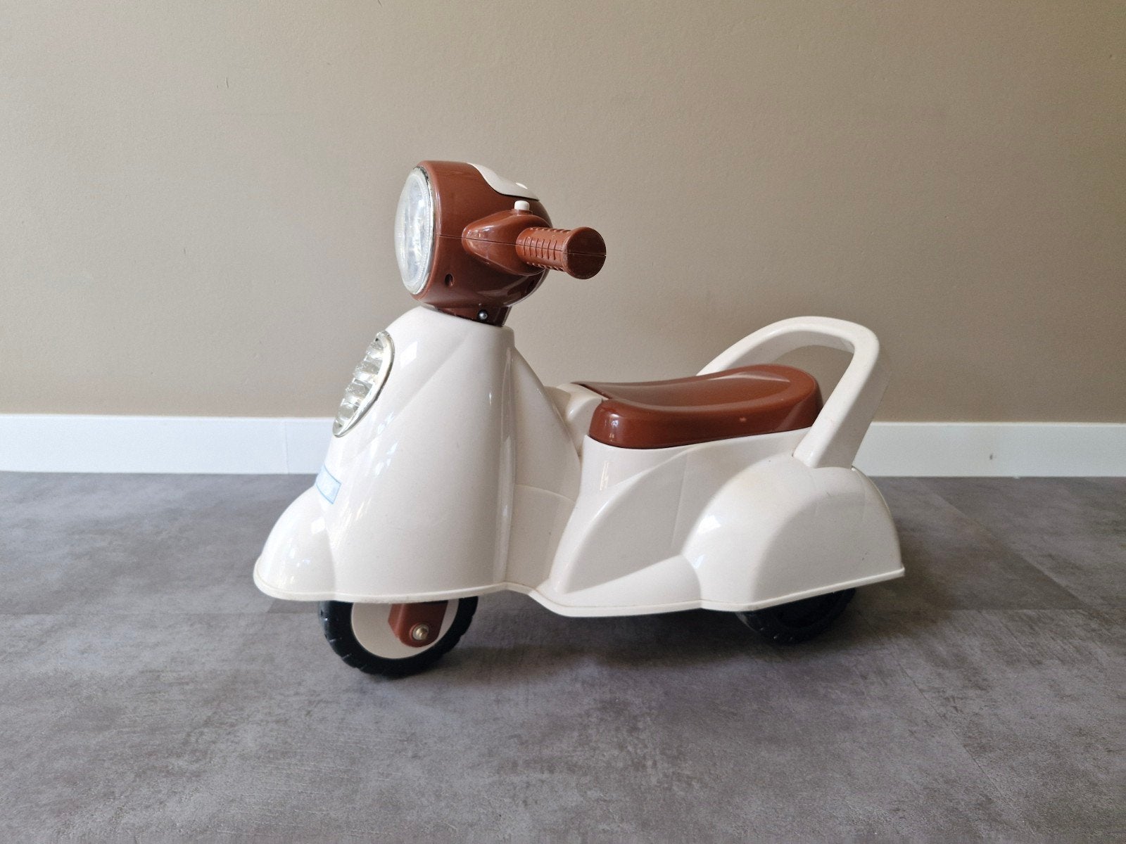 loop scooter, Ophalen