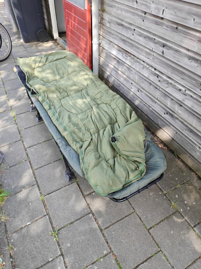 Jrc defender stretcher 6 poten + slaapzak, Overige typen, Jrc, Fox, Ophalen of Verzenden