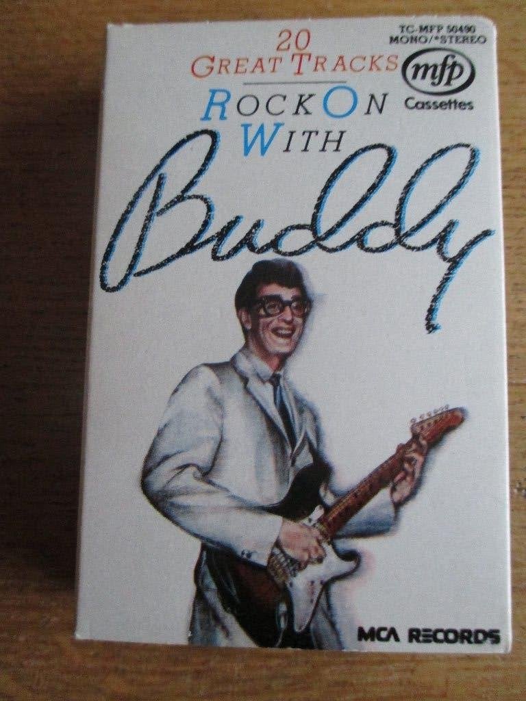 Orgineel cassettebandje Buddy Holly, Ophalen of Verzenden, Zo goed als nieuw, Origineel, Met bewaardoos, rek of koffer