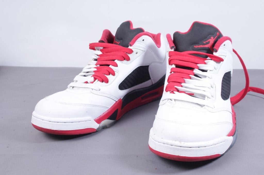 I11 Air Jordan 5 Retro Low "Fire Red" 2016 Maat 47, Overige kleuren, Ophalen of Verzenden, Sneakers of Gympen, Gedragen