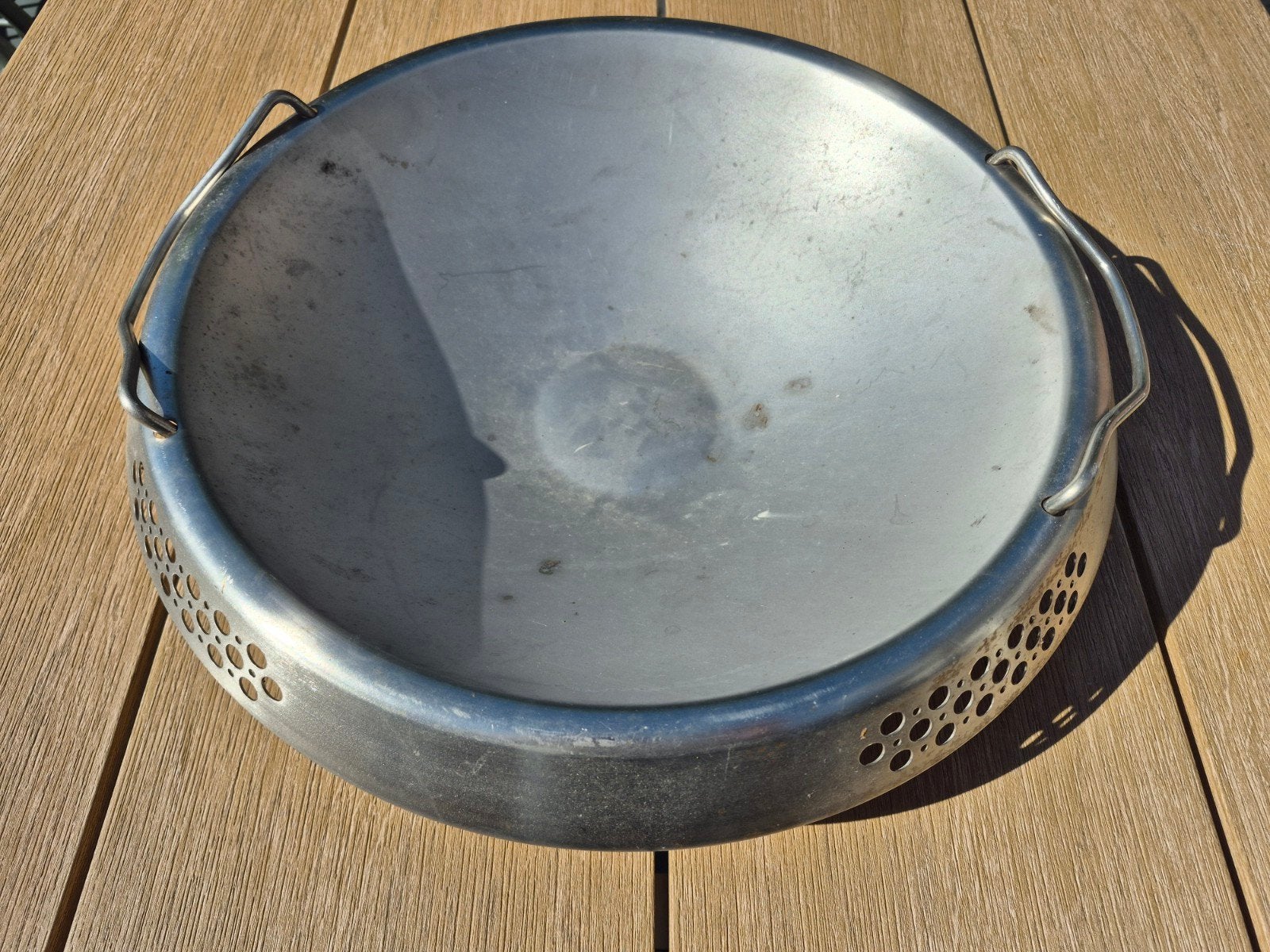 Weber barbecue wok, diameter 40cm, niet gebruikt voor € 10,-, Ophalen, Nieuw, Weber